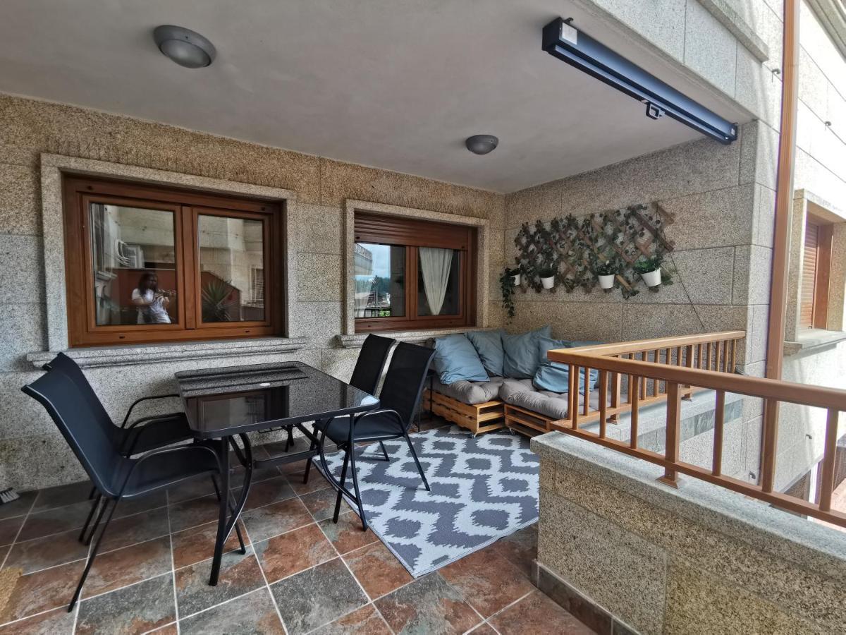 Precioso Apartamento En La Playa De La Lanzada. Sanxenxo Esterno foto